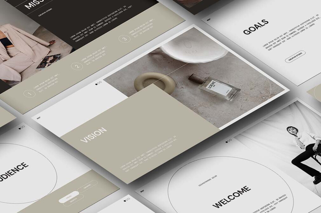 Iris Brand Strategy — PowerPoint Template