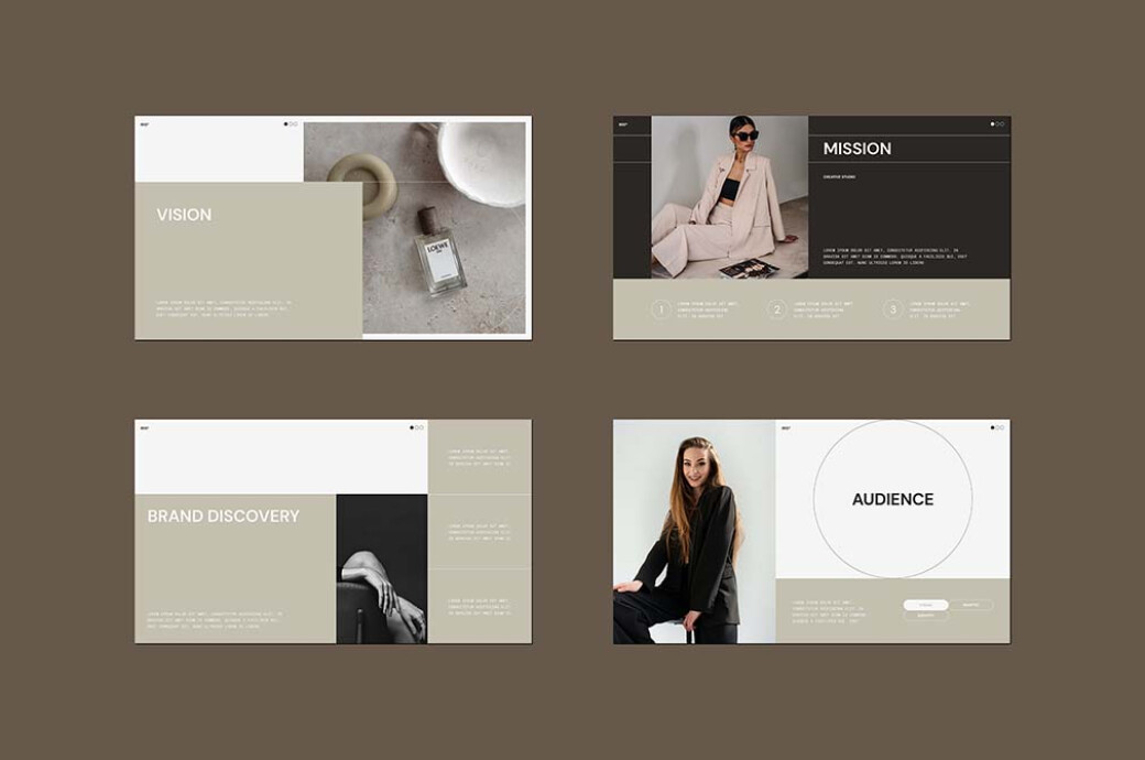 Iris Brand Strategy — PowerPoint Template