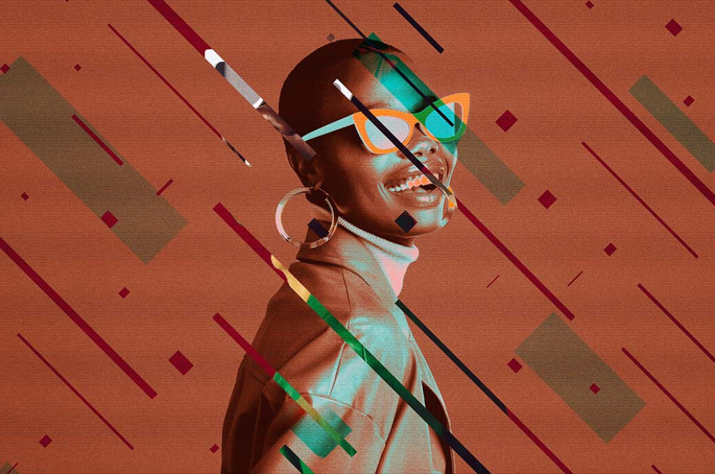 Dynamic Glitch Effect