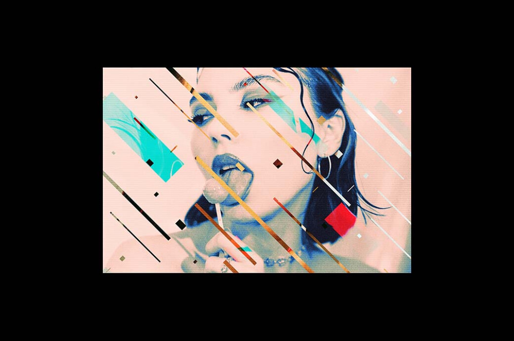 Dynamic Glitch Effect