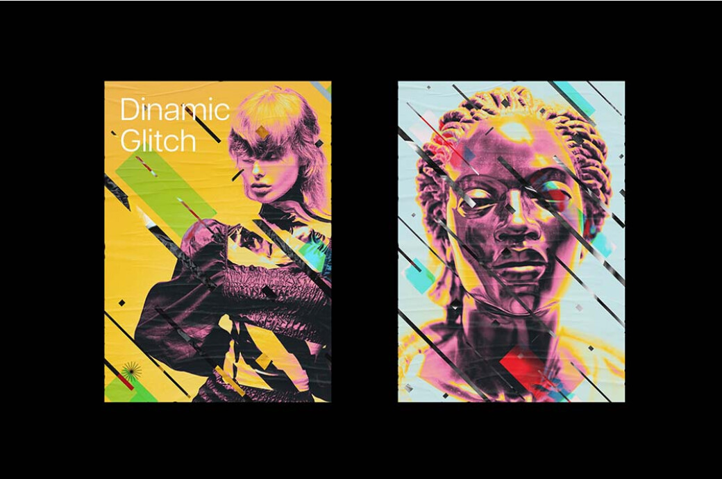 Dynamic Glitch Effect