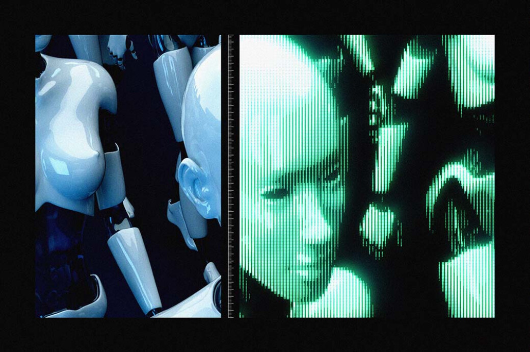 Retro-Futuristic Photo Effect