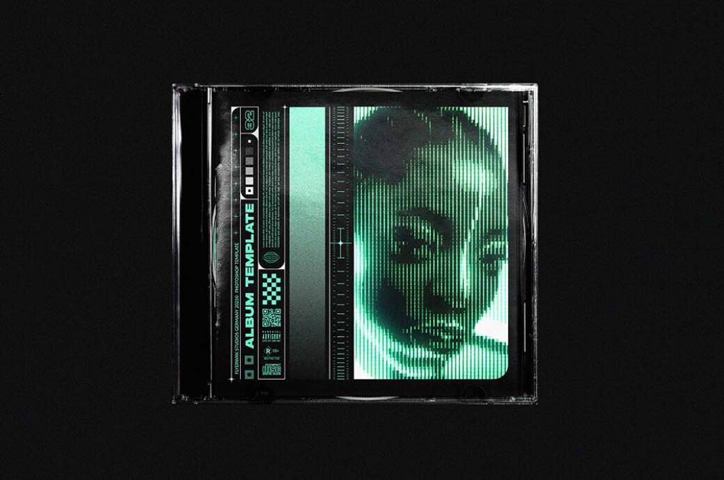 Retro-Futuristic Photo Effect