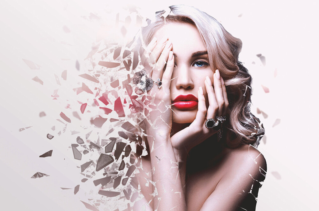 Glass Dispersion Photo Effect