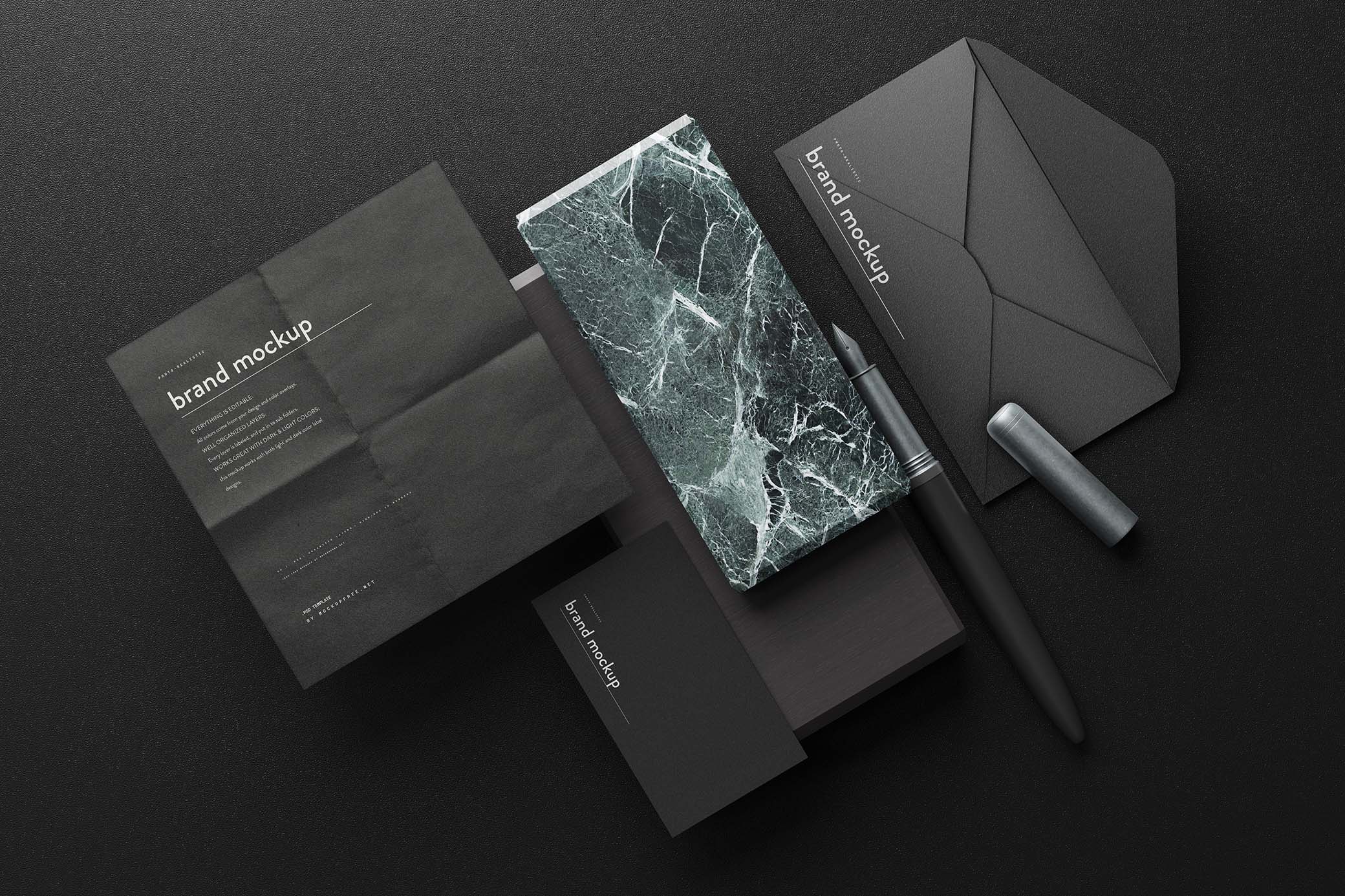 Marble & Paper Branding Mockup