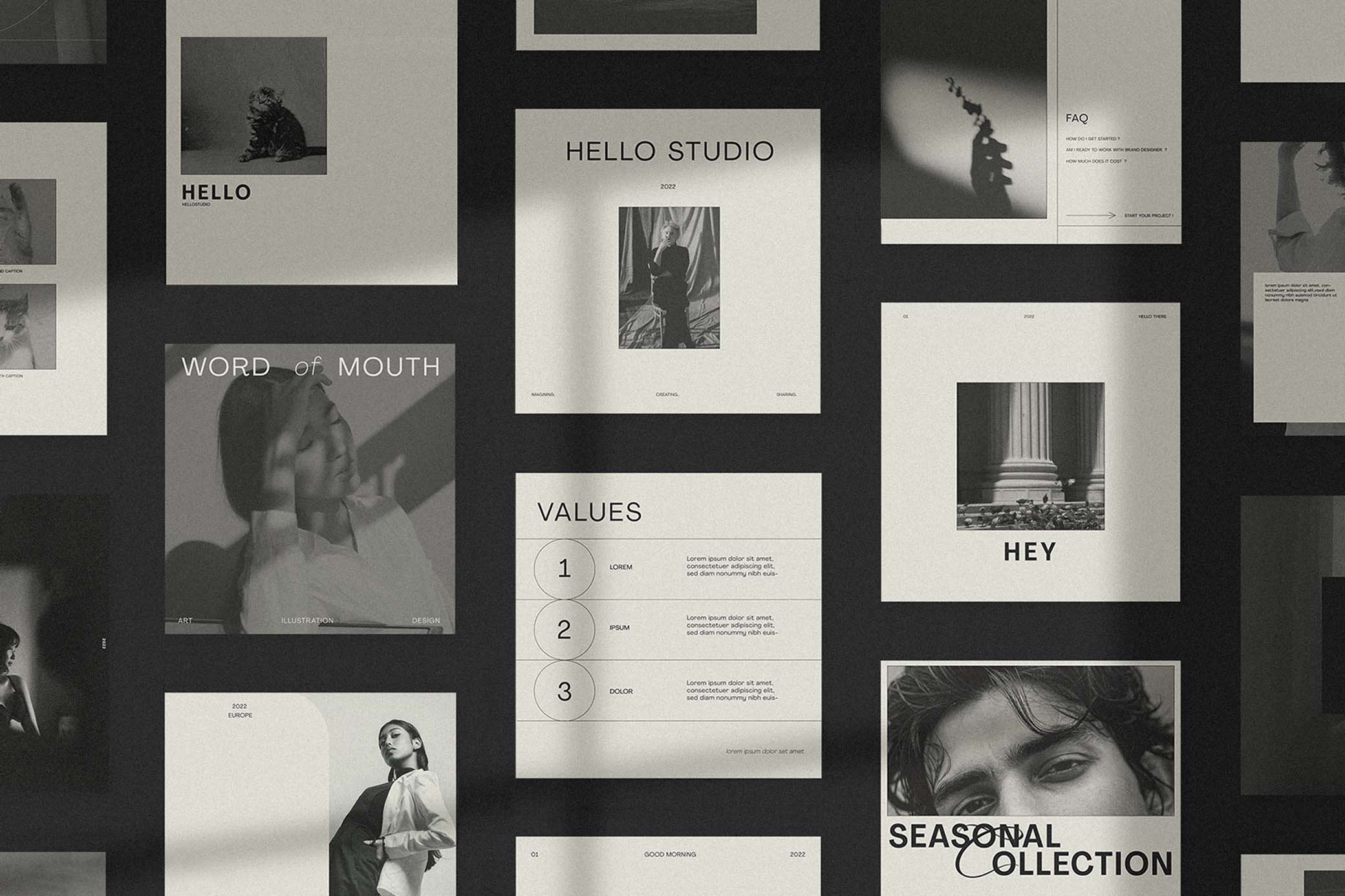 WILLOW Social Media Templates