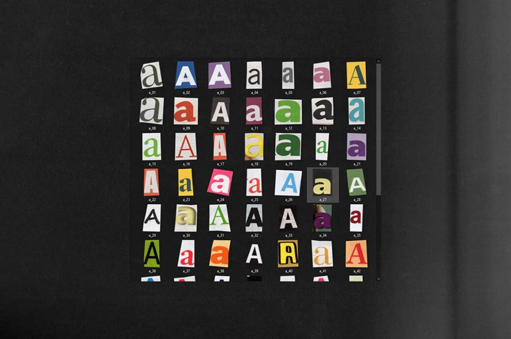 Letter Cutouts Bundle