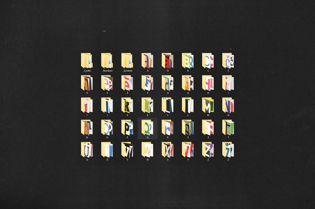 Letter Cutouts Bundle