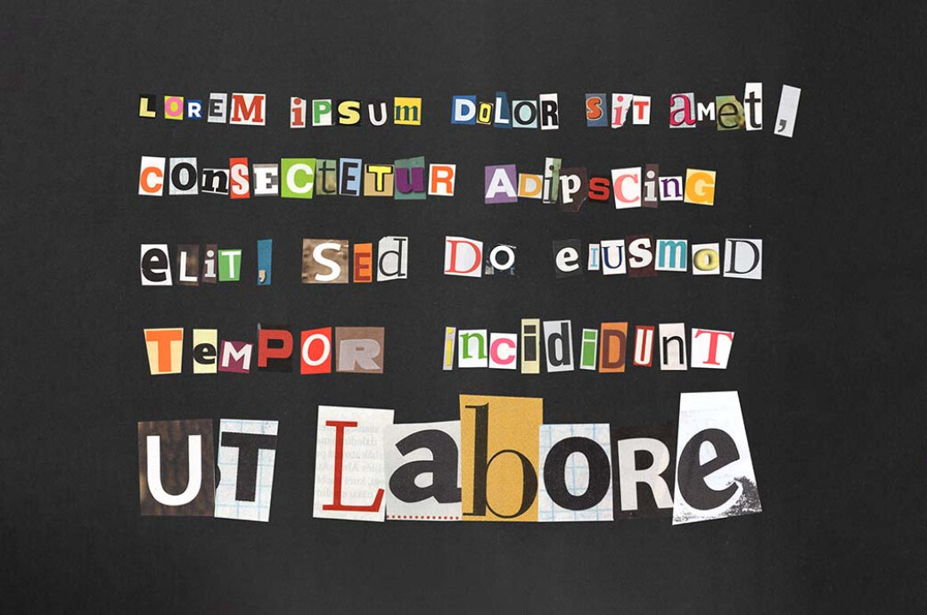 Letter Cutouts Bundle