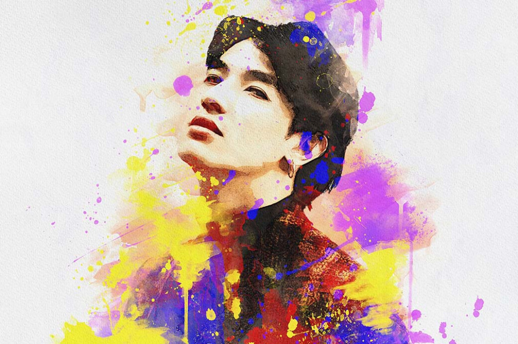 Color Splashes Photo Effect