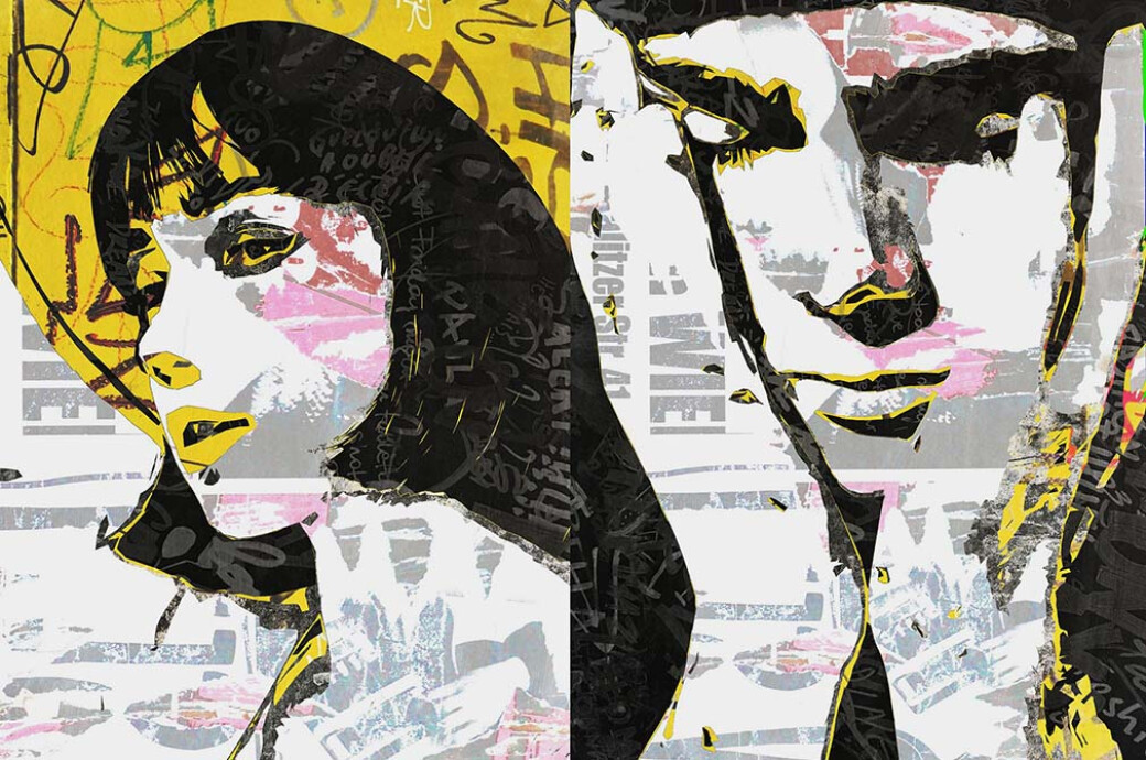 Urban Mural Poster Effect