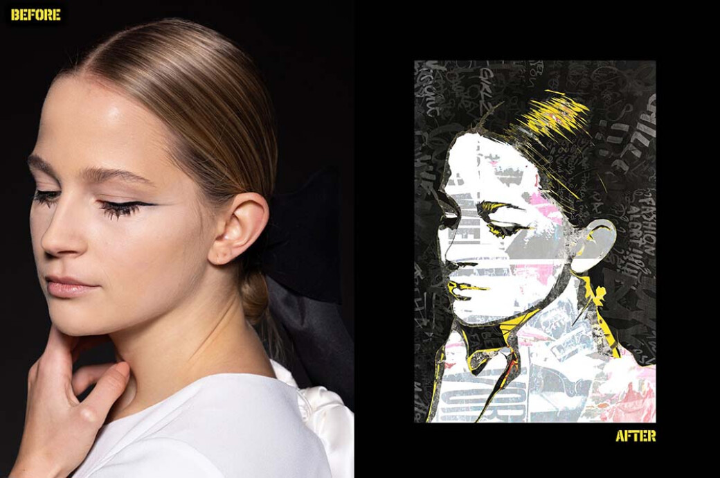 Urban Mural Poster Effect