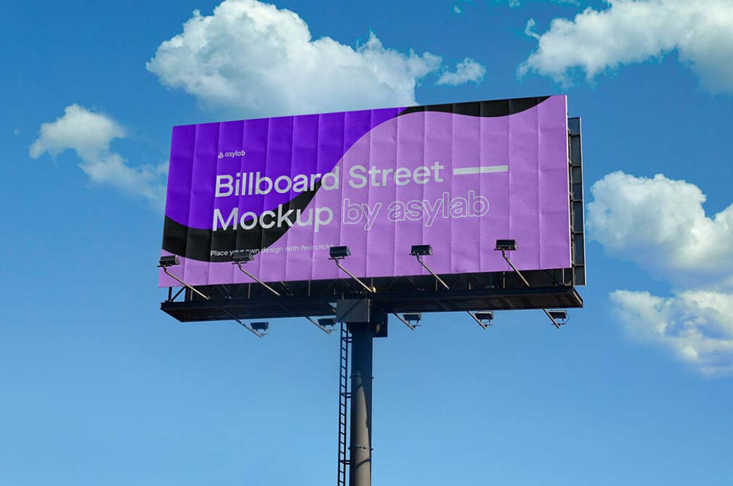 Outdoor Billboard Mockup