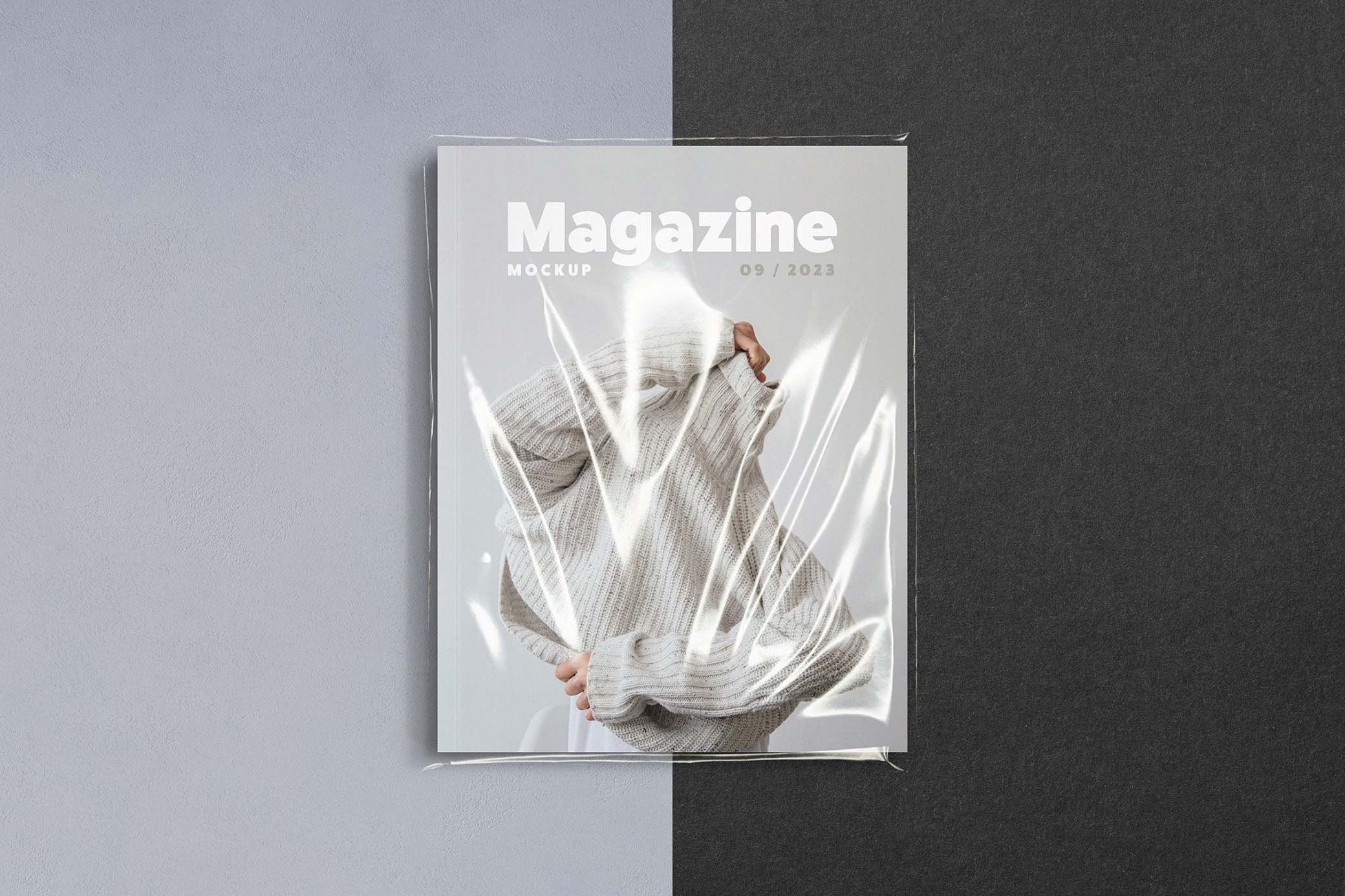 Magazine Mockup US Paper Size