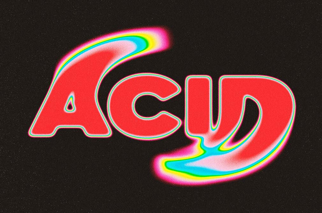 Acid Text Effect