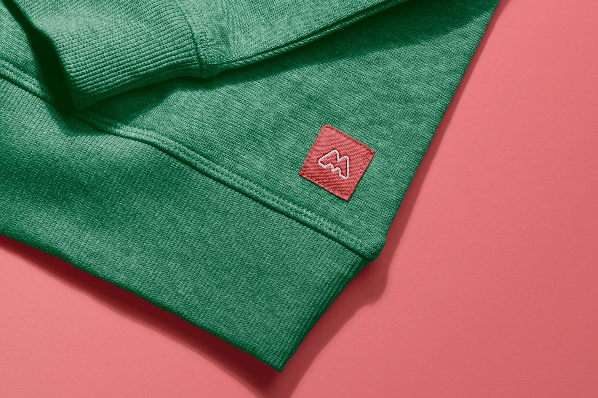 Sweatshirt Label Mockup