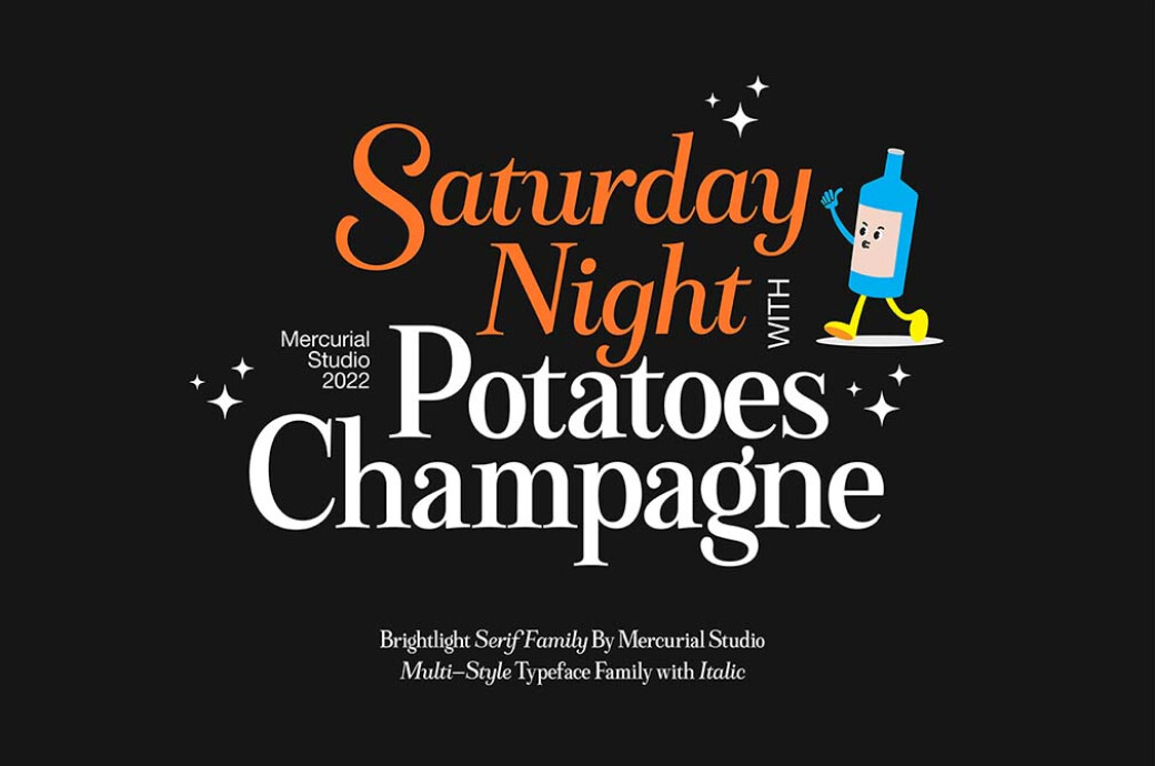 Brightlight Font Family