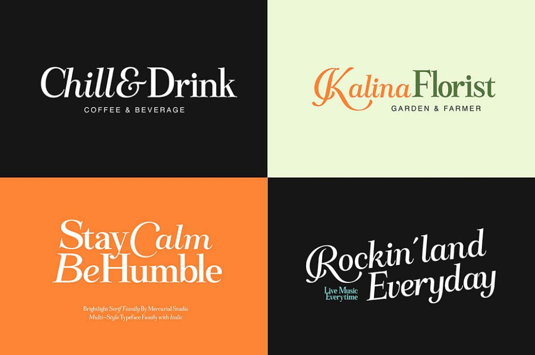 Brightlight Font Family