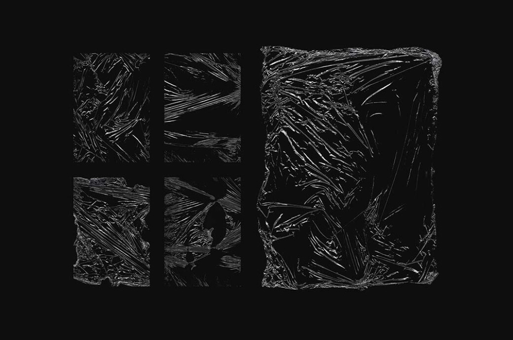 Wrapped A4 Poster Mockup