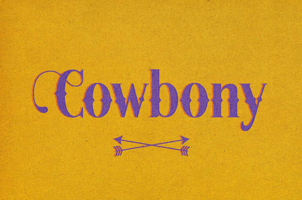 Vintage Pressed Cardboard Effect