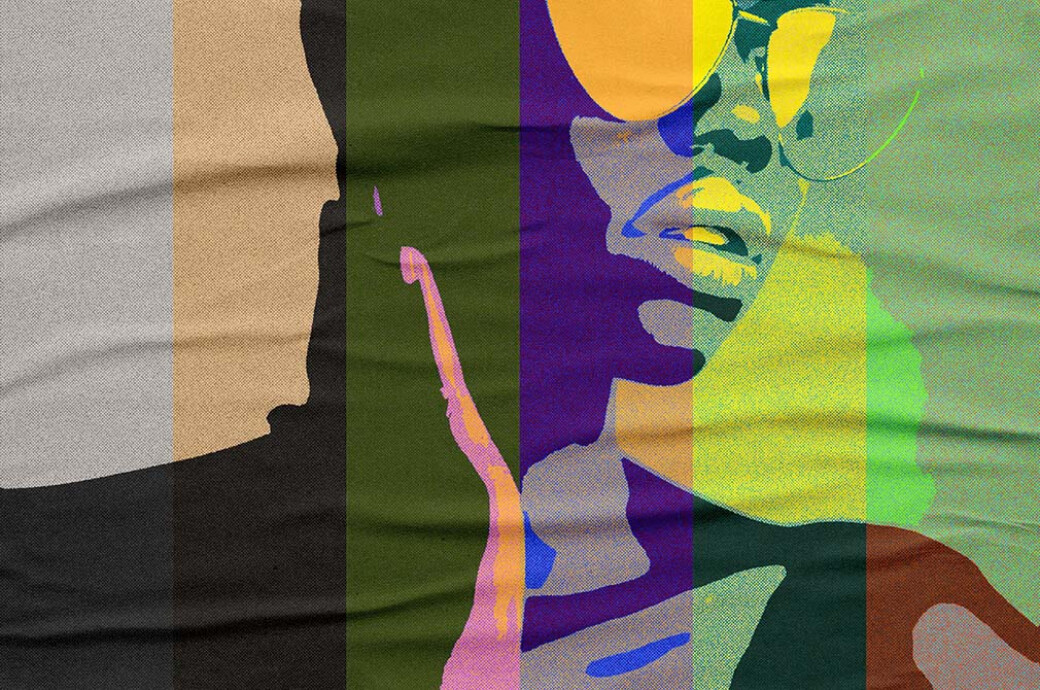 Glued Pop Art Photo Effect