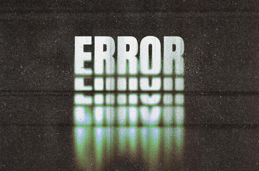 Messy Print Text & Logo Effect