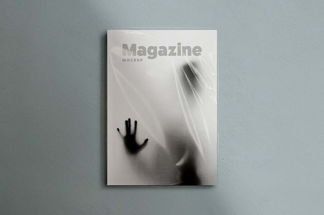 A4 Vertical Magazine Mockup