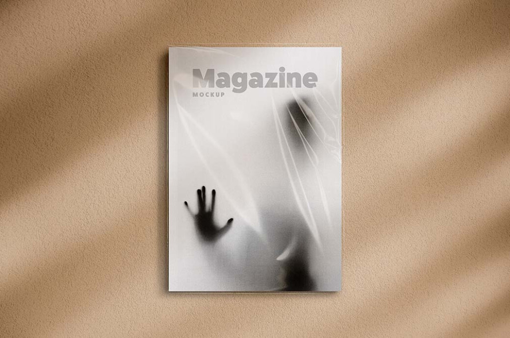A4 Vertical Magazine Mockup