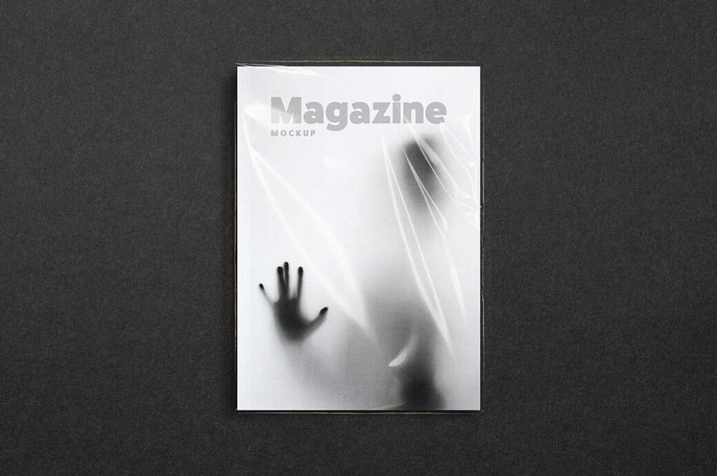 A4 Vertical Magazine Mockup