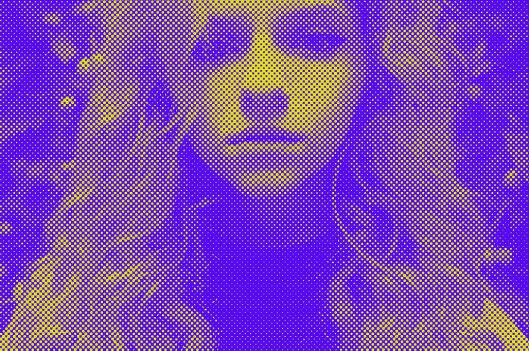 Old Halftone Photo Effect