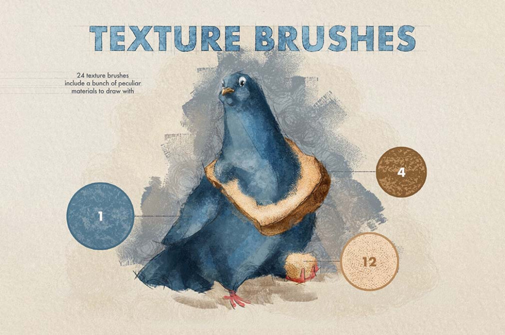 Texture Procreate Brushes & Papers