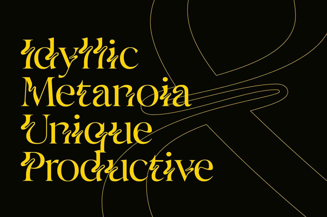 Zighead Display Font