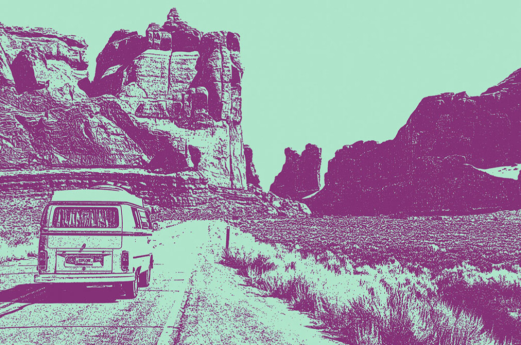 Bitmap Screen Photo Effect