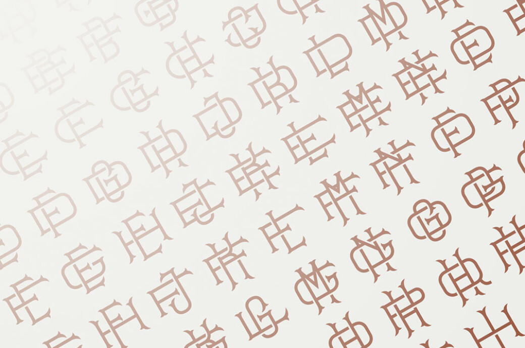 Victorian Monogram Font