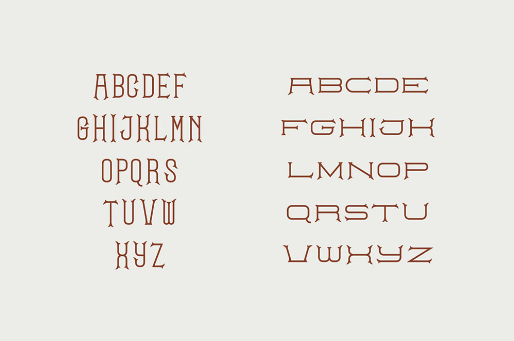 Victorian Monogram Font