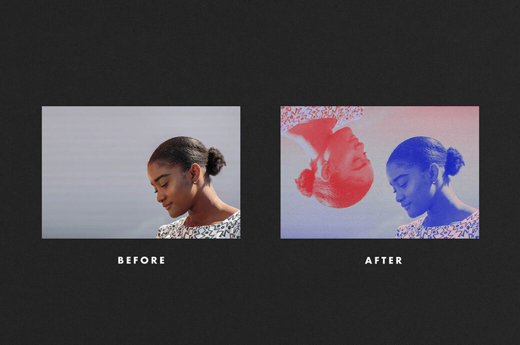 Inverted Double Exposure Effect