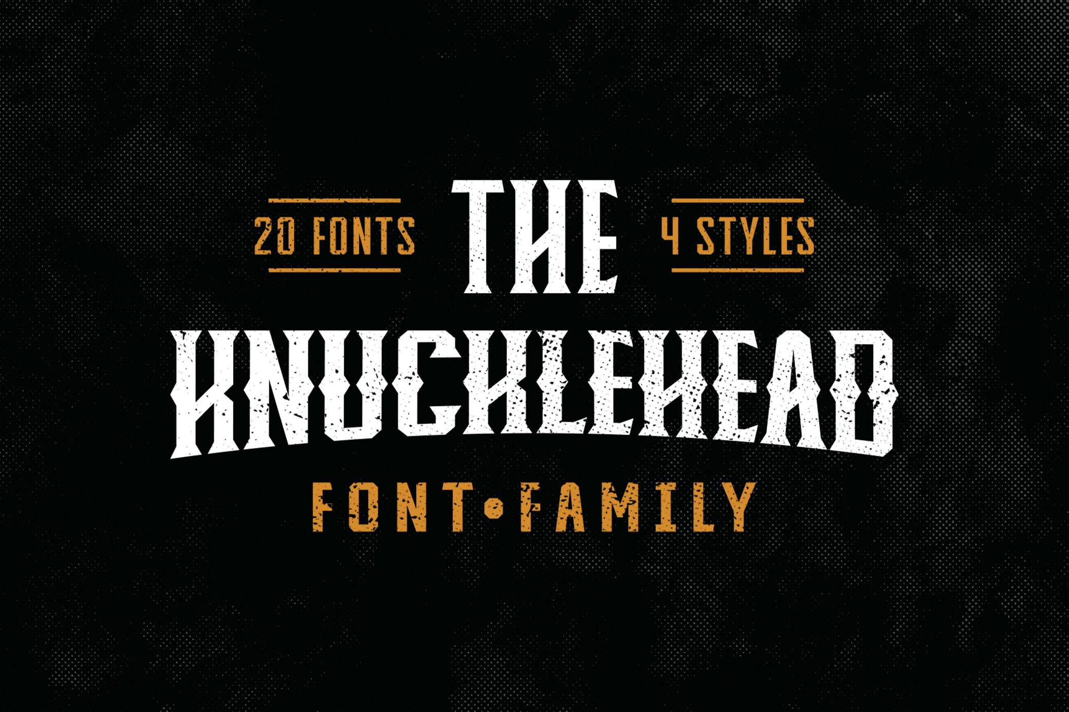 Knucklehead Font Family