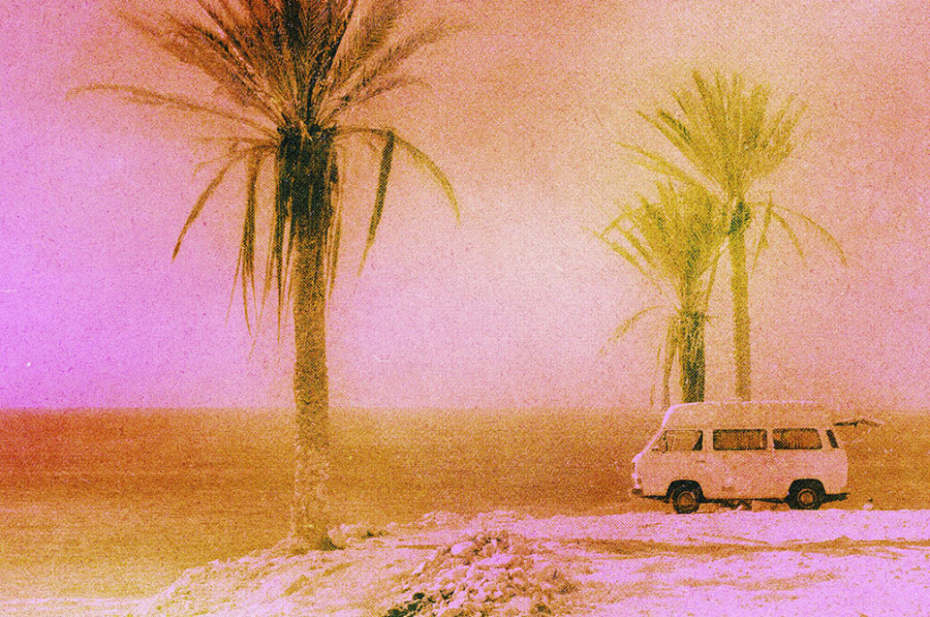 Grainy Fabric Photo Effect