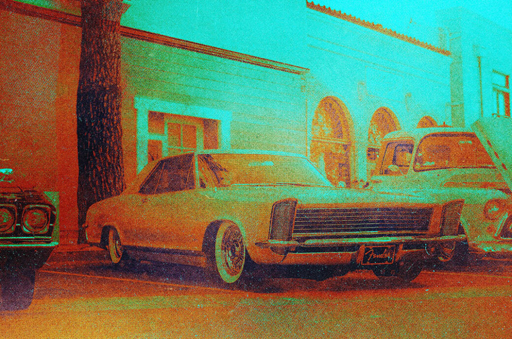 Grainy Fabric Photo Effect