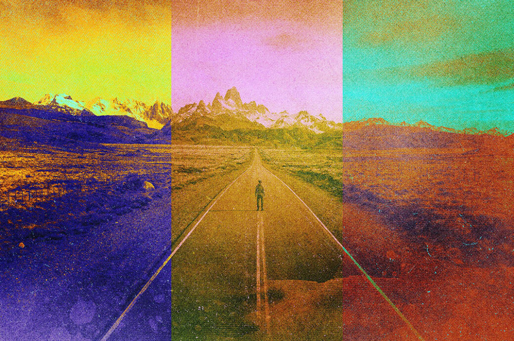 Grainy Fabric Photo Effect