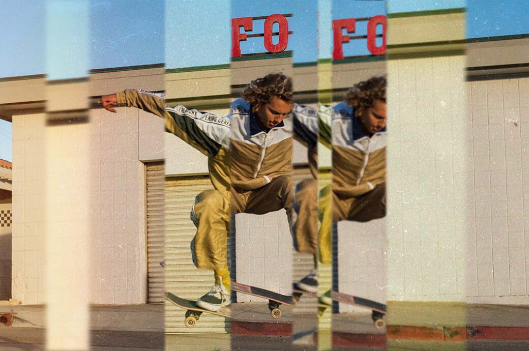 Distorted Sunlit Mirror Effect