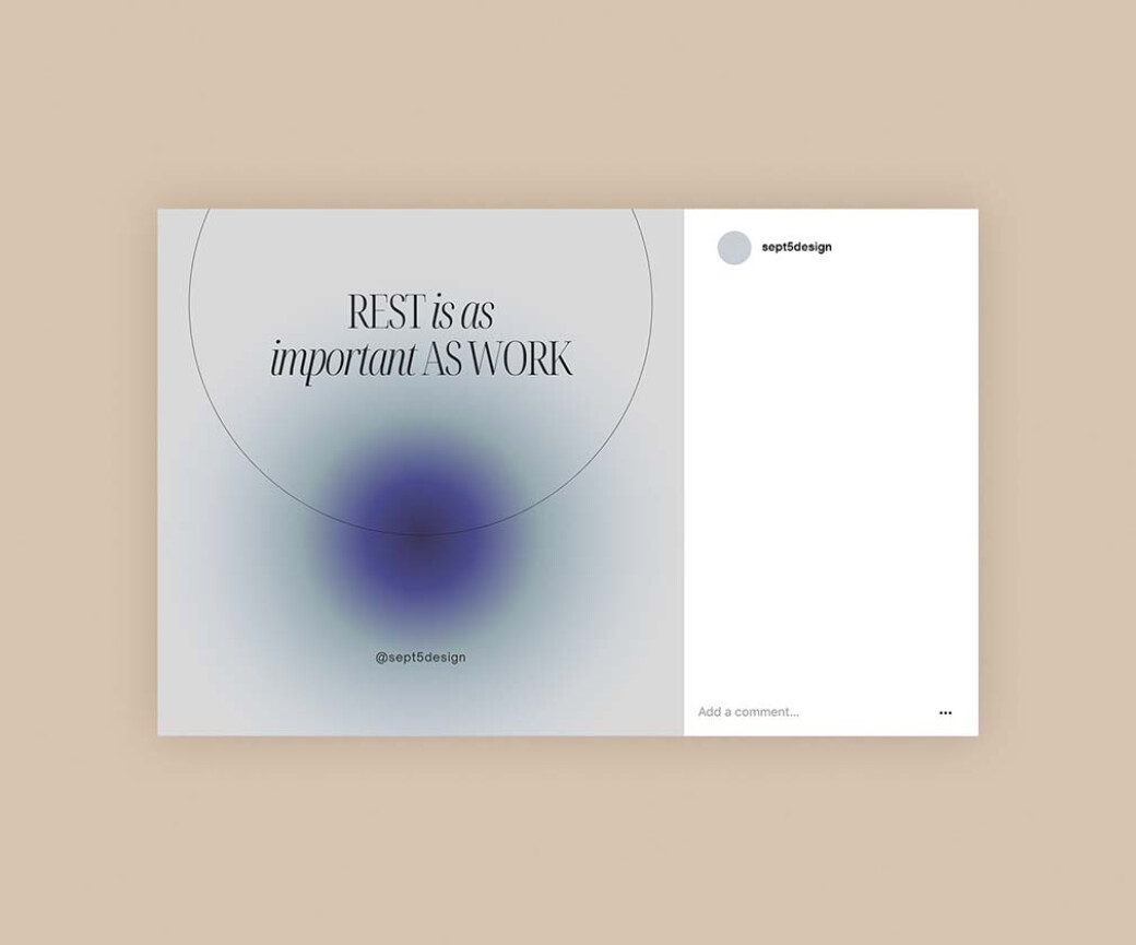 Instagram Gradient Quotes for Canva & PS