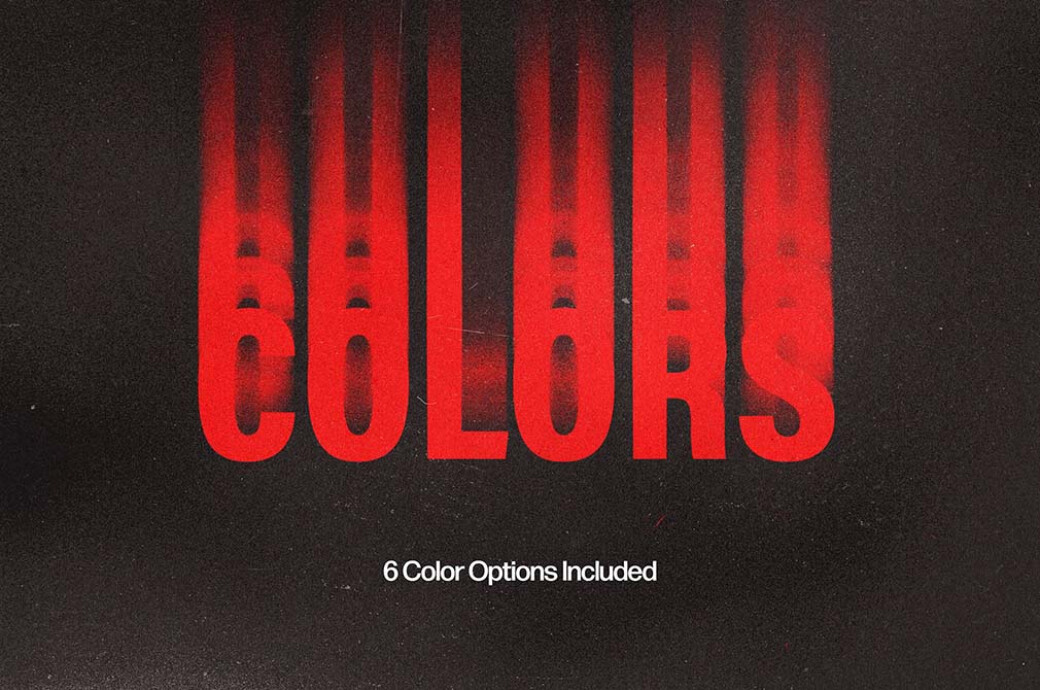 Xerox Stretch Text Effect