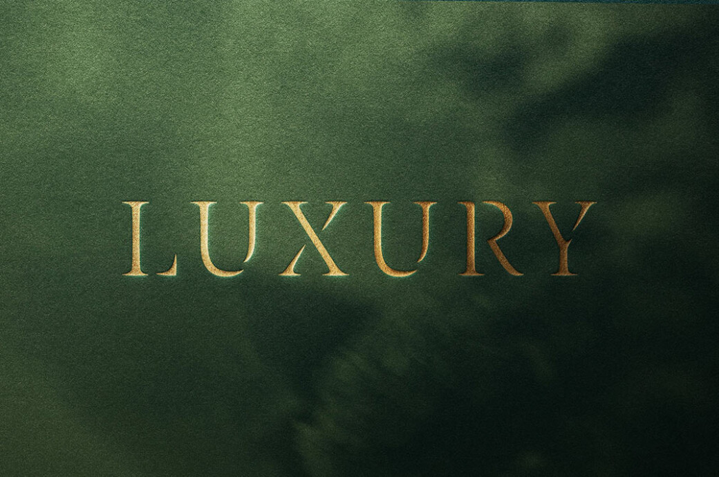 Luxury Debossed Logo Mockup
