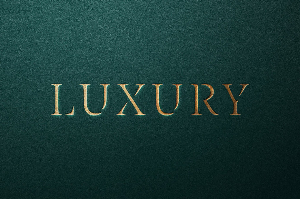 Luxury Debossed Logo Mockup