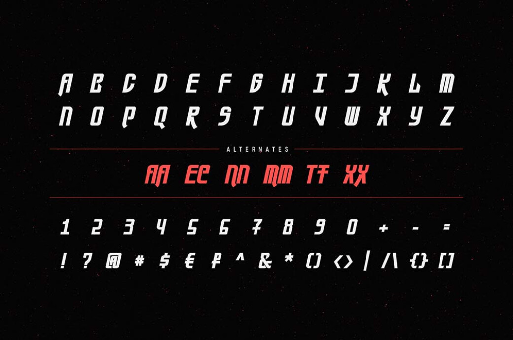TOKIO NOIR Display Font