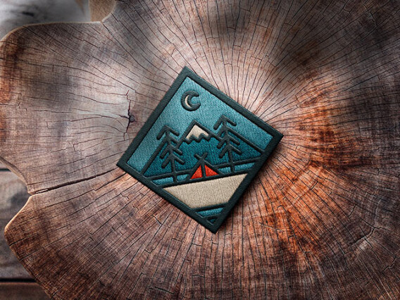 Camp Merit Badge Mockup