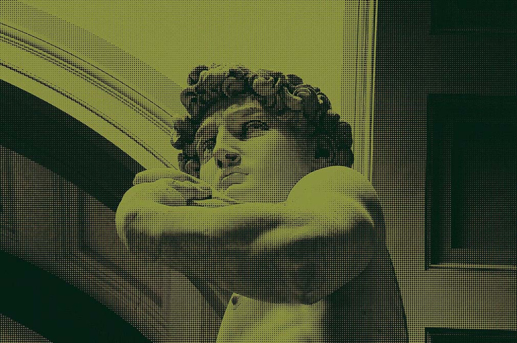 Acid Halftone Photo Effect