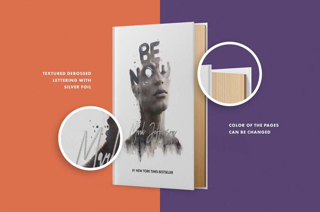 Hardcover Book Mockup Vol. 3