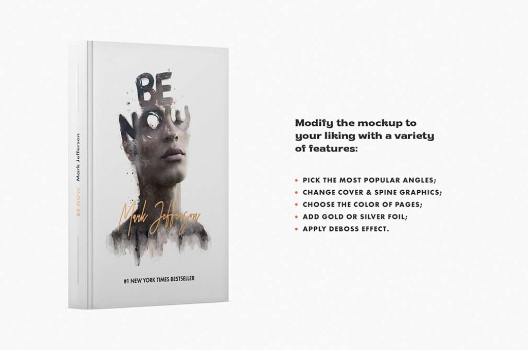 Hardcover Book Mockup Vol. 3